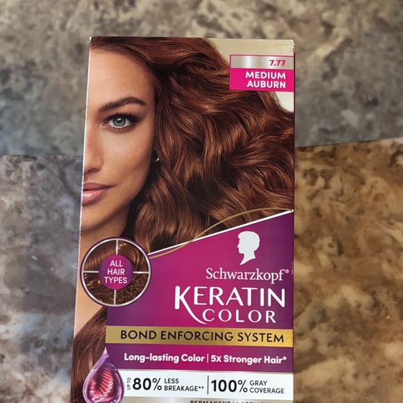Other - Keratin Color Medium Auburn Hair Dye